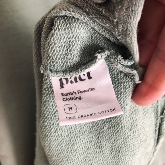 Pact essential raw hem organic sweatshirt - Picture 11 of 12